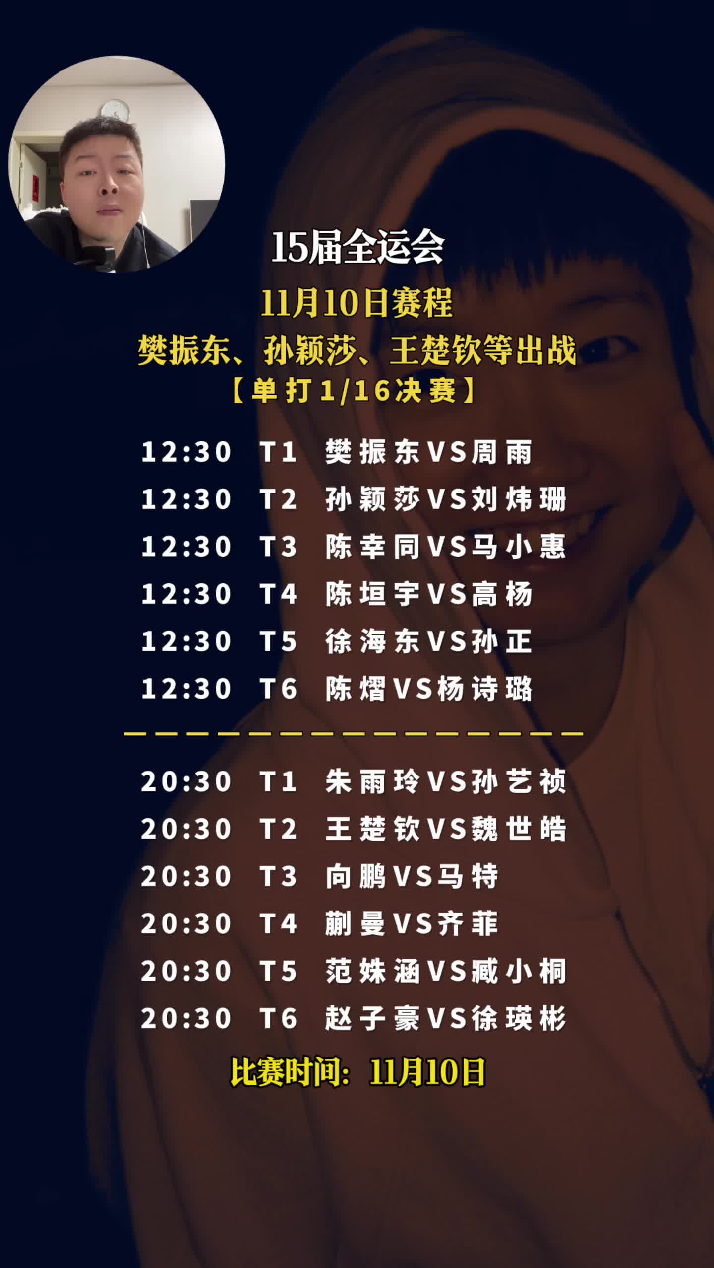 盘点｜赛程提醒：澳门乒乓球大赛进入倒计时，刷屏，单打签位成为关注点是主要原因，关键词已经很清楚