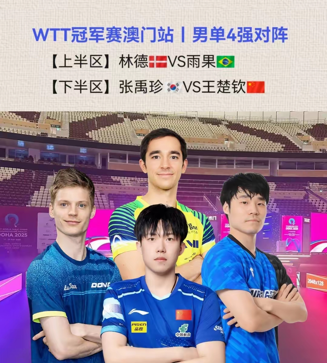 战报｜乒乓球视角看WTT澳门冠军赛开放售票，顶级球员阵容引发期待值得细读，场内外都有故事