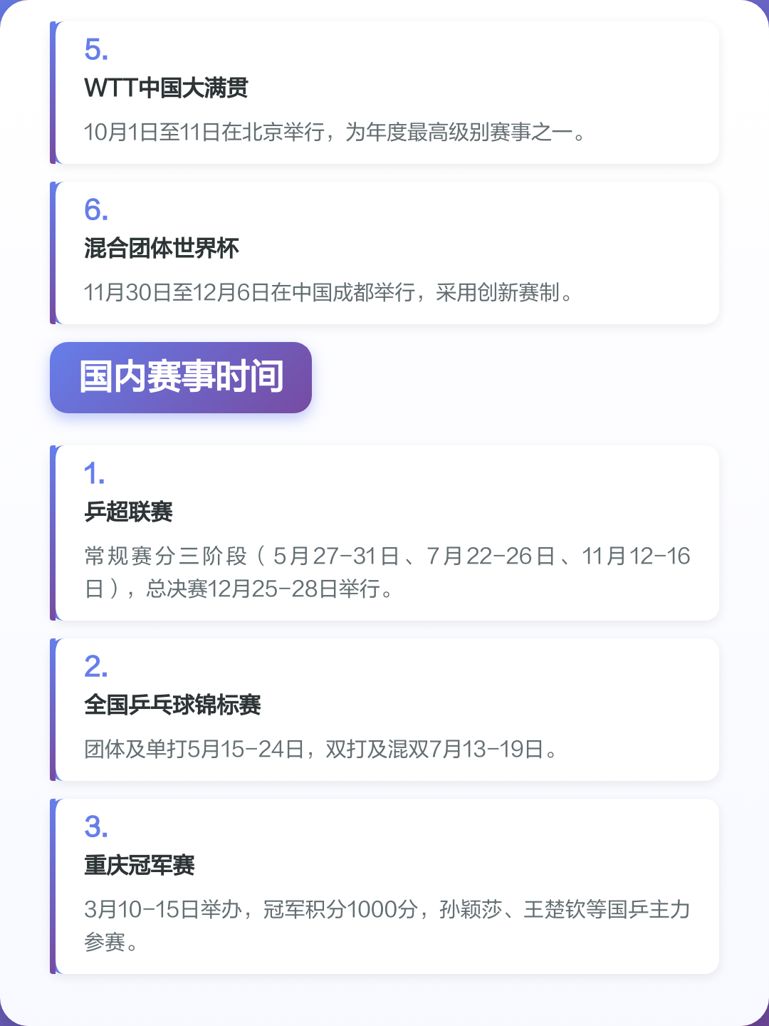 战报｜WTT赛历再添城市热度，牵动乒乓球版面，澳门站推动体育旅游，看点比想象更多