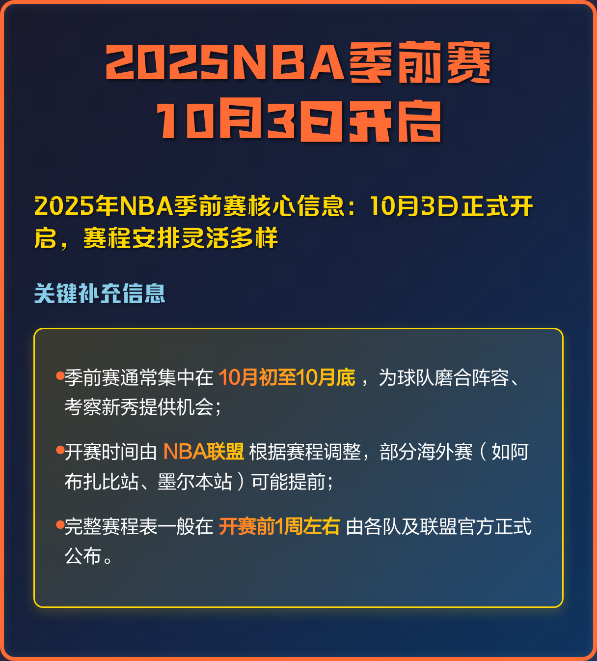 数据说｜NBA季前赛窗口正式升温，牵动篮球版面，新人和边缘球员争夺名单席位，球迷讨论提前升温