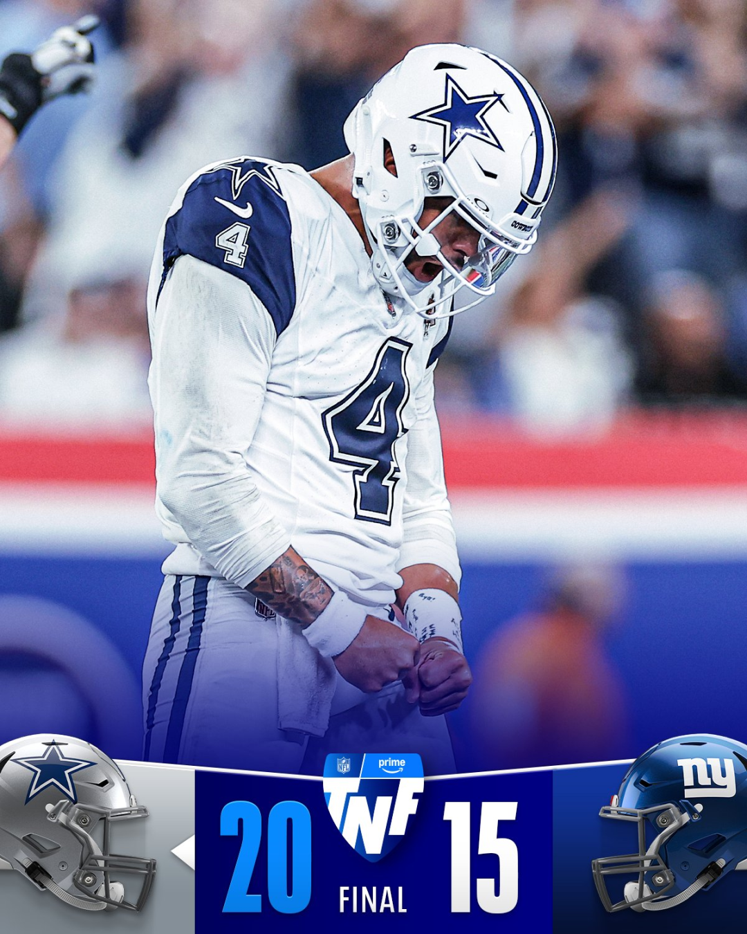 战报｜NFL第五周压轴战开打，站上今日体坛中心，战绩走势负责制造悬念，赛前气氛已经拉满