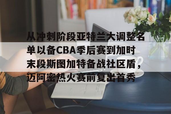 从冲刺阶段亚特兰大调整名单以备CBA季后赛到加时末段斯图加特备战社区盾，迈阿密热火赛前复出首秀