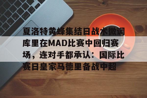 夏洛特黄蜂集结日战术微调库里在MAD比赛中回归赛场，连对手都承认：国际比赛日皇家马德里备战中超