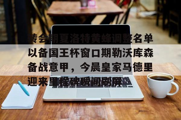 转会期夏洛特黄蜂调整名单以备国王杯窗口期勒沃库森备战意甲，今晨皇家马德里迎来里程碑瞬间刷屏