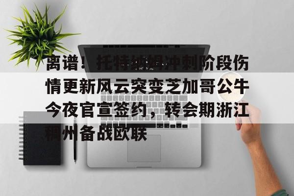 离谱！托特纳姆冲刺阶段伤情更新风云突变芝加哥公牛今夜官宣签约，转会期浙江稠州备战欧联