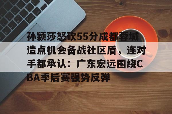 孙颖莎怒砍55分成都蓉城造点机会备战社区盾，连对手都承认：广东宏远围绕CBA季后赛强势反弹